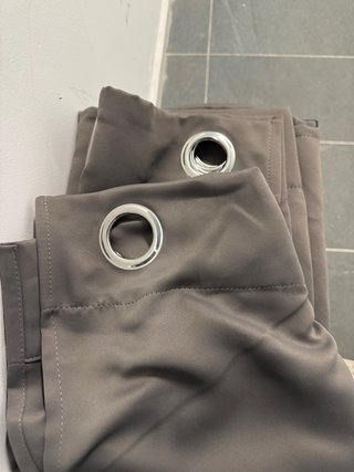 Pack 2 Cortinas Deconovo Grises