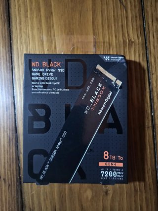 WD_BLACK SN850X NVMe SSD 8TB