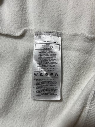 Sudadera sin capucha Adidas Original blanca M