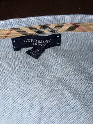Jersey Burberry London Lana Gris Talla M