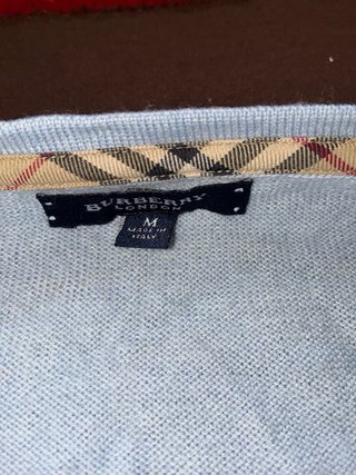 Jersey Burberry London Lana Gris Talla M