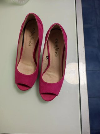 Zapatos Chalada tacón aguja rosa