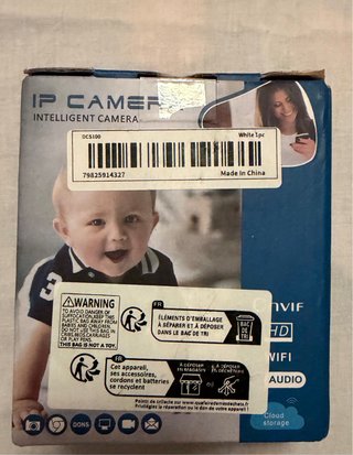 Telecamera IP Wi-Fi DCS100 per Bambini Nuova .
