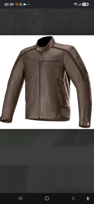 Chaqueta Moto Alpinestars Hoxton v2 Marrón talla54