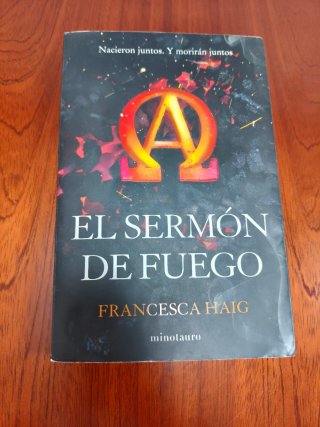 El sermon de fuego, de Francesca Haig