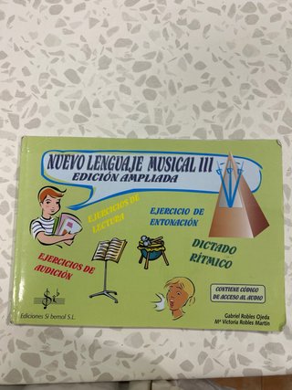 Libro Nuevo Lenguaje Musical III Edición Ampliada