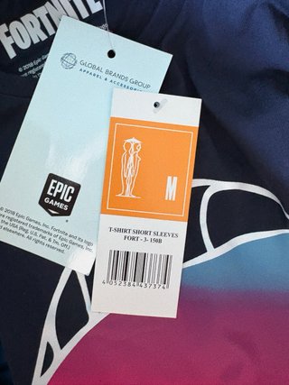 Camiseta Fortnite Azul Marino Talla M