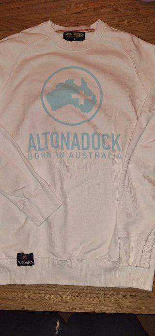 Sudadera Altonadock Blanca Talla L