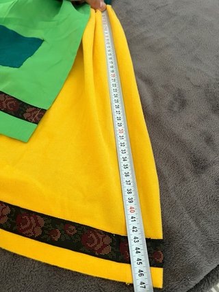 Disfraz niña verde