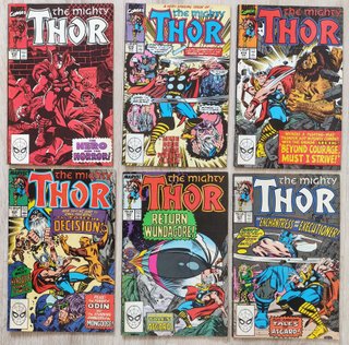 Lote 6 comics USA The Mighty Thor – Ron Frenz