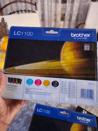 Cartuchos originales de Tinta Brother LC1100.