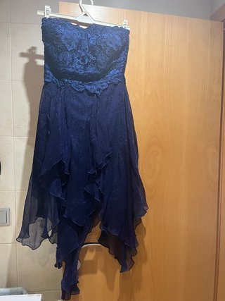 Vestido de fiesta azul