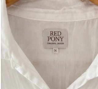 Camisa Blanca RED POINT Beachwear XL