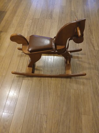 Caballito Balancín Infantil de Madera