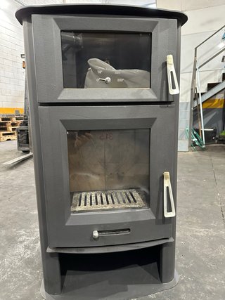 Estufa de leña con horno Bronpi Tudela