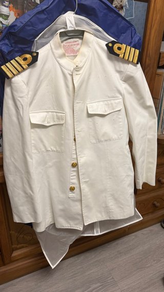 Antiguo Uniforme Verano Armada Española Talla 52