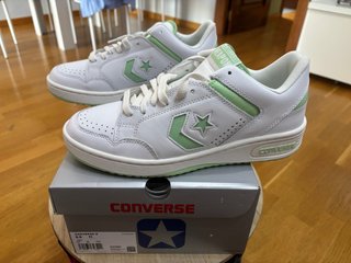 Converse Weapon blancas y verdes talla 43