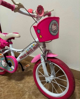 Bicicleta Infantil Hello Kitty 14 pulgadas