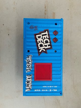 Contenedor Tech Deck Azul