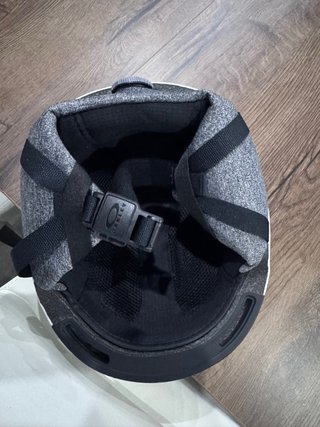 Casco de esquí infantil blanco