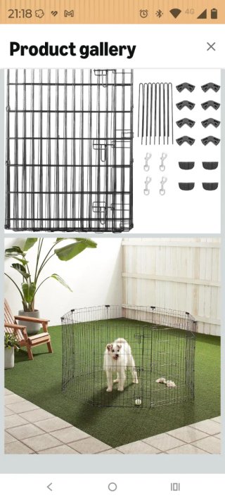 Parque para Mascotas Plegable