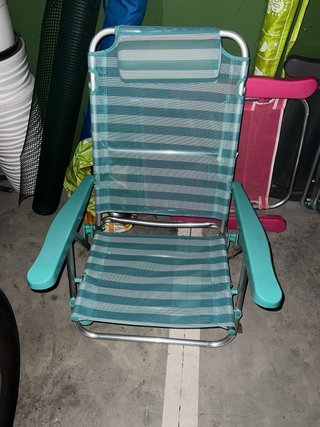 Sedie da spiaggia pieghevoli 15€ le 2