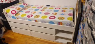 Cama Ikea Slakt con cajones