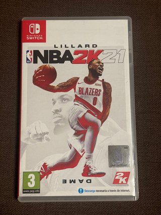 NBA 2K 21 Nintendo Switch.