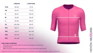 Maillot Ciclismo Mussara Madrid 2026 Talla S