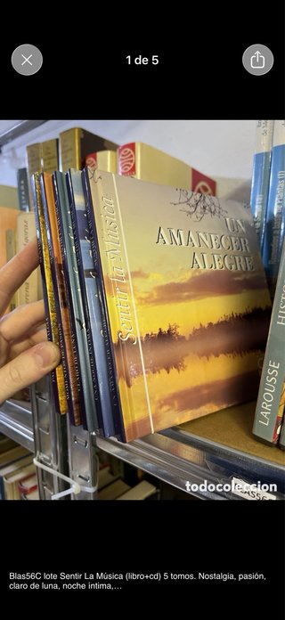 Lote 5 Libros + CD Sentir la Música