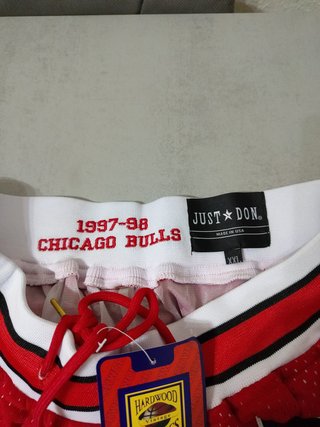Pantalon baloncesto NBA Chicago Bulls talla 2XL