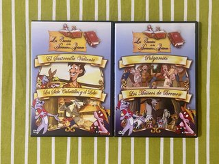 2 DVDs Cuentos de los Hermanos Grimm