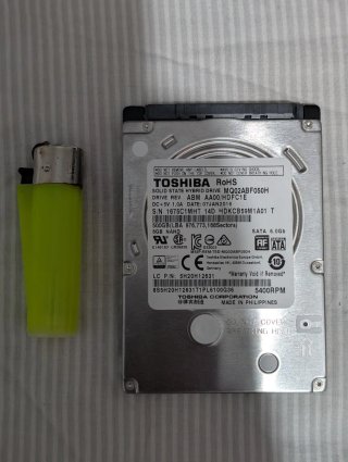 Disco Duro Toshiba 500GB 2.5