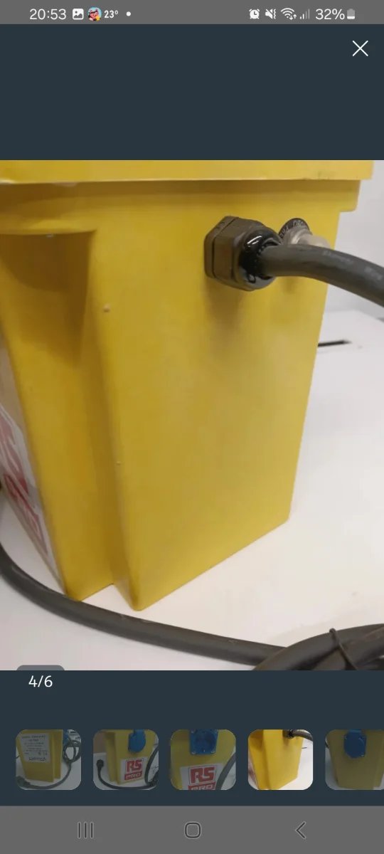 Transformador Aislamiento RS PRO 1500 VA