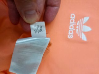 Camiseta Adidas Vintage Naranja Talla L
