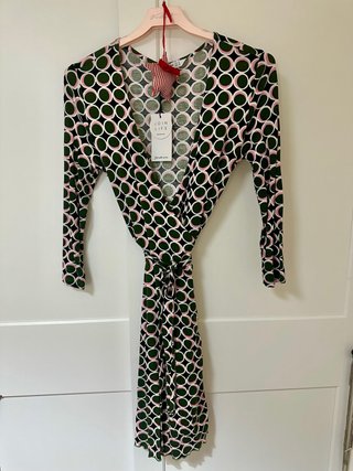 Vestido corto estampado