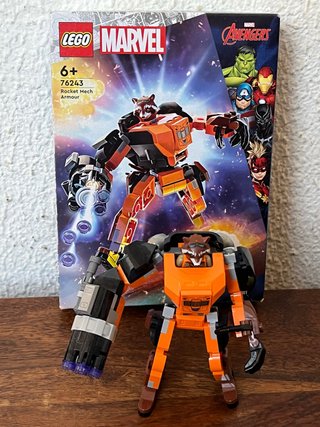 Lego Marvel Avengers Armatura Mech Rocket