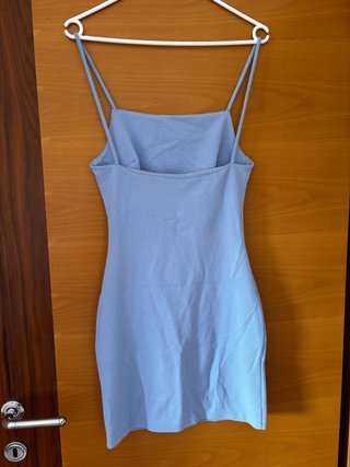 Vestido corto azul