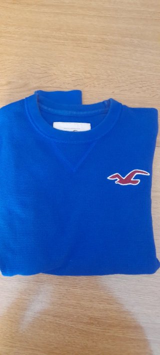 Maglia Hollister Uomo Blu