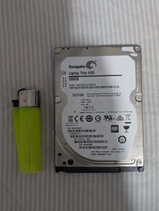 Disco Duro Seagate 500GB 2.5