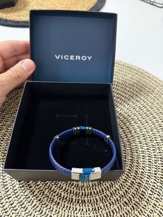 Pulsera Viceroy Hombre Azul y Plata