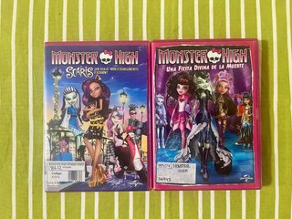2 Películas Monster High en DVD