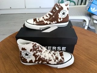 Converse Estampado Vaca Marrón y Blanco