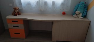 Cama nido con escritorio