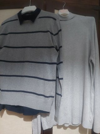 Lote 2 Jerseys y 1 Camisa Hombre