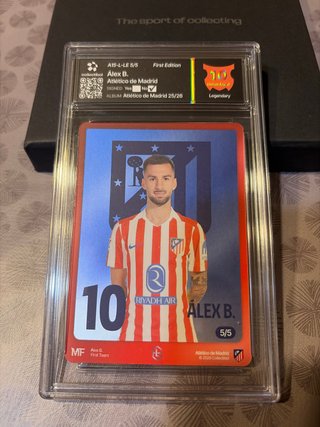 Carta Coleccionista Collectibol Álex Baena