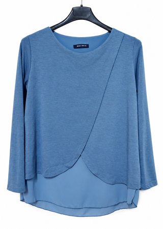 Maglioncino Blue Sand azzurro