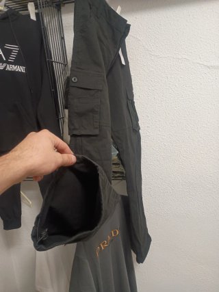 Pantalones Cargo Negros