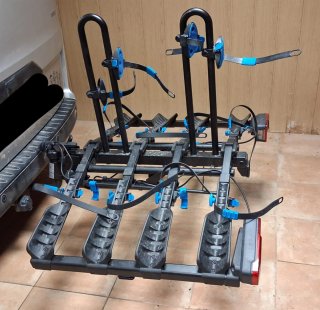 Portabicicletas Norauto para 4 bicicletas