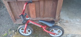 Bicicleta de Aprendizaje Chicco Roja